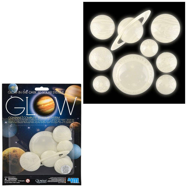 Glow-In-The-Dark 3D Solar System - LLB Toys