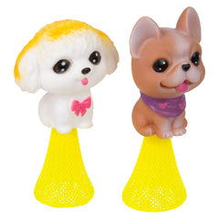 4.5" Pop-Coil Dog Assortment 12ct - LLB Toys