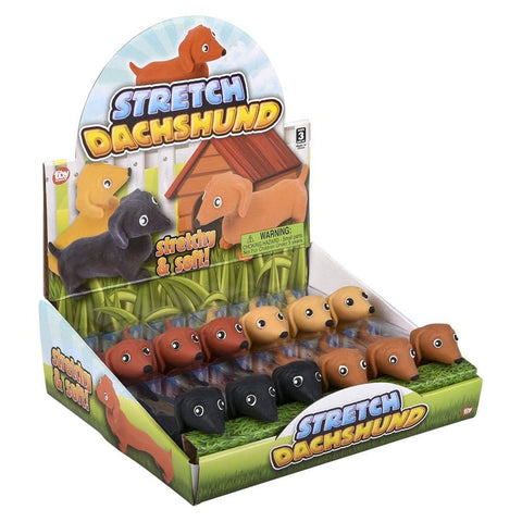 4.5" STRETCH DACHSHUND LLB kids toys