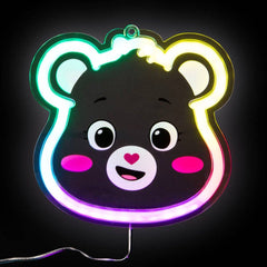 Care Bears Neon Multicolored Wall Decor - LLB Toys