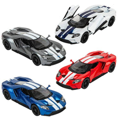 5" DIE-CAST 2017 FORD GT WITH PRINTING LLB Car Toys