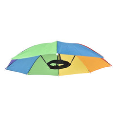 Rainbow Umbrella Hat 20"- LLB Toys