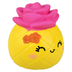 JUMBO SQUISH PINEAPPLE FLOWER MIX 10" LLB Squishy Toys
