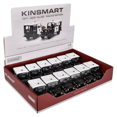 5" Diecast Pull Back 1971 Jeep DJ-5B Police LLB kids toys