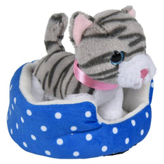 8" Cat In Bed - LLB Toys