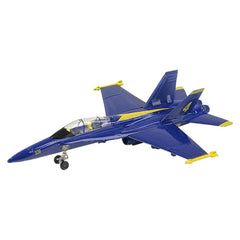 9" DIE-CAST PULL BACK F-18 BLUE ANGEL LLB Car Toys