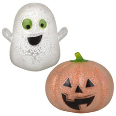 3" Light-Up Squish Bead Jack O Lantern - LLB Toys