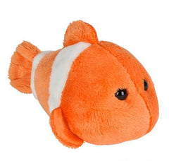 3.5" MIGHTY MIGHTS CLOWN FISH LLB Plush Toys