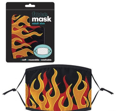 FLAME FACE MASK ADULT SIZE LLB kids toys