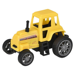 2.25" Plastic Pull Back Tractor LLB Car Toys