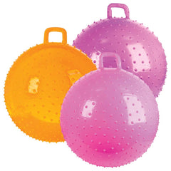 36" KNOBBY BALL W/HANDLE (10/cs) LLB kids toys