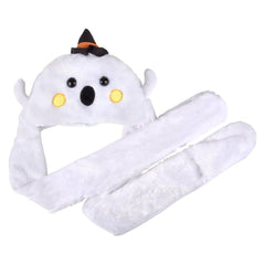 Light-Up Plush Ghost Hat Scarf - LLB Toys