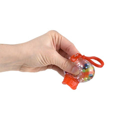 Squeezy Bead Gumball Machine Clip On 2" - LLB Toys