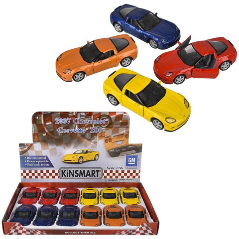 5" Diecast  2007 Chevrolet Corvette Z06 - LLB Toys