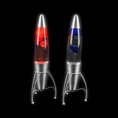 18" ROCKET SHIP WAX MOTION LAMP LLB kids toys