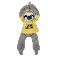 18.5" SLOTH WITH HOODIE LLB Plush Toys