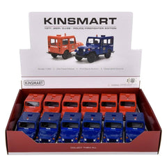 5" Jeep DJ-5B Police/Firefighter Diecast Toy - LLB Toys