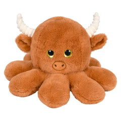 10" Octo-Highland Cow - LLB Toys