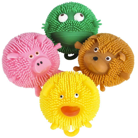 2.5" PUFFER BALL CRITTERS LLB kids toys