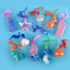 2.5" to 4" SAND ART NECKLACES (60PCS/BAG) LLB kids toys