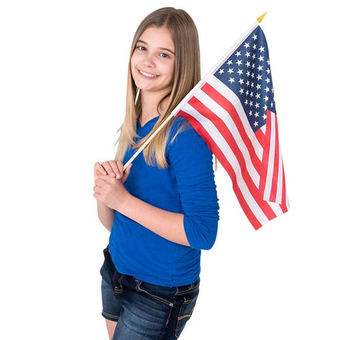12"x 18" AMERICAN FLAG LLB kids toys