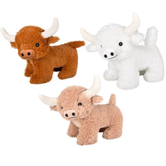 11" Highland Cow Natural - LLB Toys