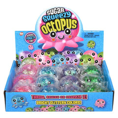 2.5" Squeezy Sugar Octopus LLB Candy