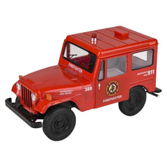 5" Jeep DJ-5B Police/Firefighter Diecast Toy - LLB Toys