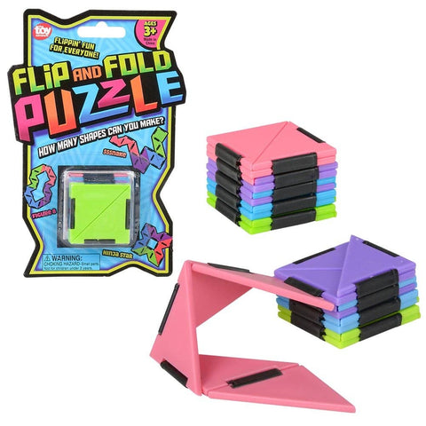 7" FLIP AND FOLD PUZZLE GAME LLB Puzzle