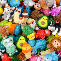 2" SPIKY ASSORTMENT (50PCS/BAG) LLB kids toys
