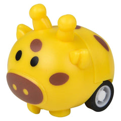1.5" Mini Animal Pull Back Car Novelty Toy 24ct - LLB Toys