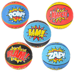 5" Superhero Micro Basketball LLB Balls