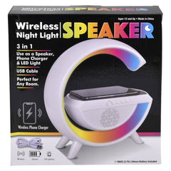 Wireless Charging Night Light Speaker - LLB Toys