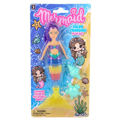 7" Color Changing Mermaid - LLB Toys