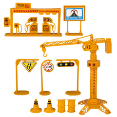 Jumbo Construction Truck Playset - LLB Toys