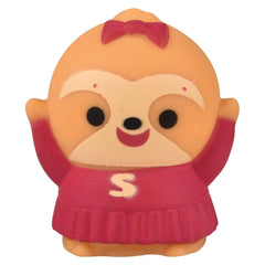 2" RUBBER SLOTH ASSORTMENT LLB kids toys