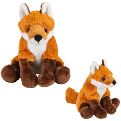7.5" EARTH SAFE BUDDIES FOX LLB Plush Toys