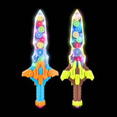 16" LIGHT-UP GEAR SWORD LLB Light-up Toys