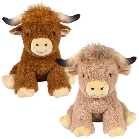 20" Highland Cow Plush - LLB Toys