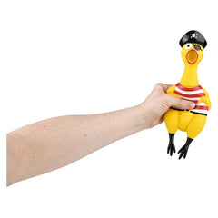 Big Rubber Chicken Collectible Mix 9.5" 60ct LLB kids toys