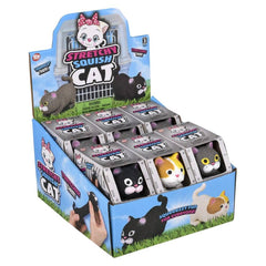4" STRETCHY, SQUISH CAT LLB Squishy Toys