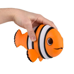 7" Wiggle Sensory Clown Fish 12ct - LLB Toys