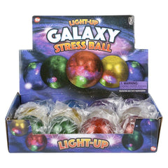 2.5" LIGHT-UP GALAXY SQUEEZE BALL LLB Light-up Toys