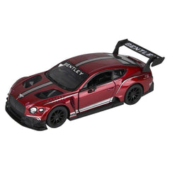 5" Diecast Pull Back Bentley Continental Gt3 LLB kids toys