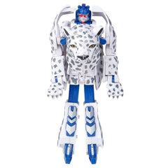5" SNOW LEOPARD ROBOT ACTION FIGURE LLB kids toys