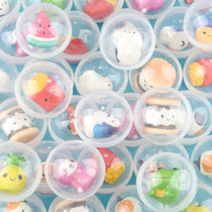 3" CAPSULE KIT - SQUISH TOY MIX 100 PCS/CASE  - LLB Toys