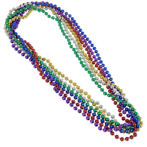 33" 7 mm METALLIC BEADS