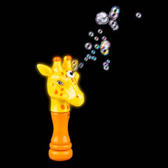 8" GIRAFFE LIGHT-UP BUBBLE WAND LLB Light-up Toys