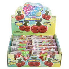 2.5" Sticky Squish Cherries - LLB Toys