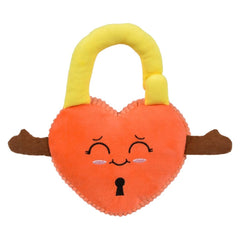 7" Padlock Heart Plush - LLB Toys